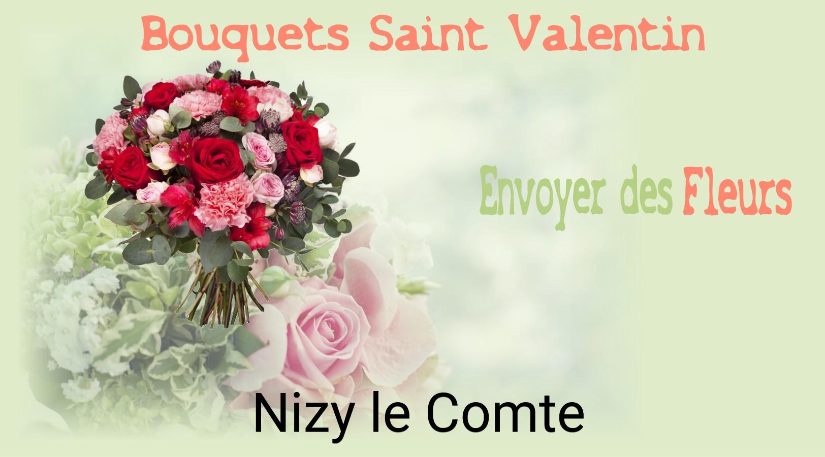 Roses de Saint-Valentin livrées à Nizy-le-Comte